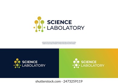 Evolution genetic logo design for science