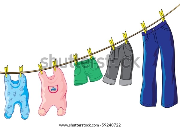 Evolution Human Pants Vector Illustration Pants Stock Vector (royalty 