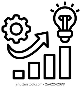 Evolution Icon Element for Design