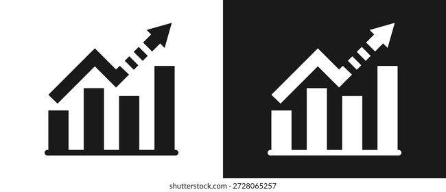 Evolução Ícone Definir Glifo Em Fundo Branco E Preto