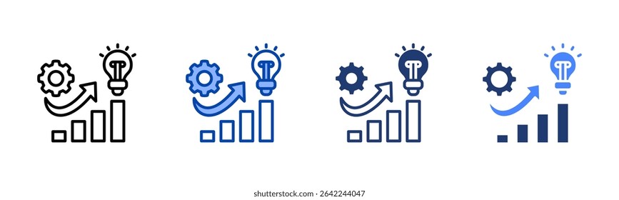 Evolution icon sheet multiple style collection