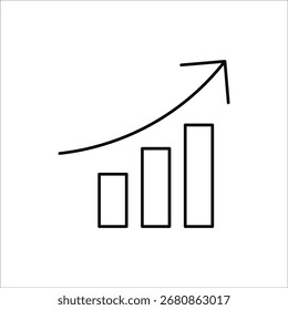 ícones de evolução. vetor de linha simples