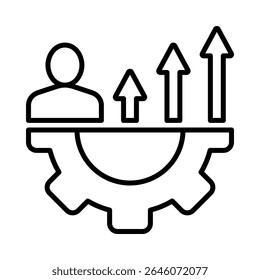 Evolve Icon Element for Design