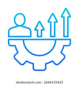 Evolve Icon Element for Design