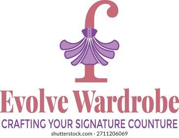 Evolve logotipo guarda-roupa para meninas