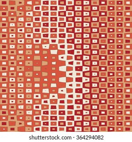 evolving geometry - vector seamless pattern