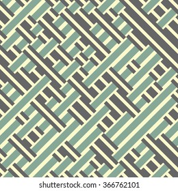 evolving geometry - vector seamless pattern