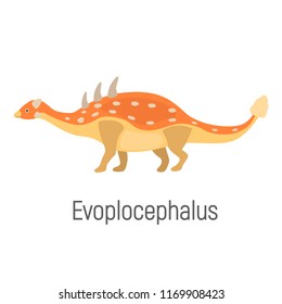 Evoplocephalus color vector icon. Flat design