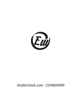 EW brush concept in high quality professional design that will print well across any print media