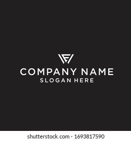 ew logo vector icon designs