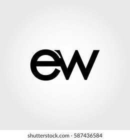 ew lowercase logo black interrelated