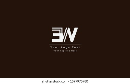 EW WE letter logo. Unique attractive creative modern initial EW WE E W initial based letter icon logo