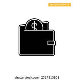  E-walet,Top up glyph icon vector design illustration