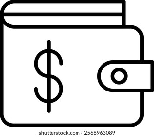 Ewallet Icon Symbol Art Sign