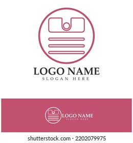 e-wallet logo design icon vector