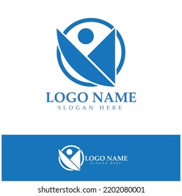 e-wallet logo design icon vector