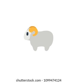 Ewe vector flat icon