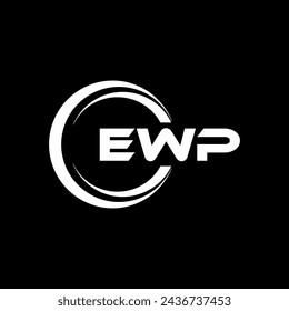 EWP Letter Logo Design, Inspiration for a Unique Identity. Modern Elegance and Creative Design. Watermark Your Success with the Striking this Logo.