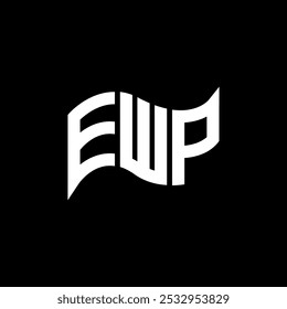EWP logo design, EWP simple and modern logo. EWP luxurious alphabet design  