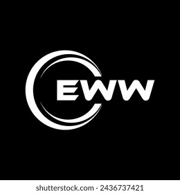 EWW Letter Logo Design, Inspiration for a Unique Identity. Modern Elegance and Creative Design. Watermark Your Success with the Striking this Logo.