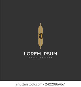 Logotipo inicial del negocio del monograma