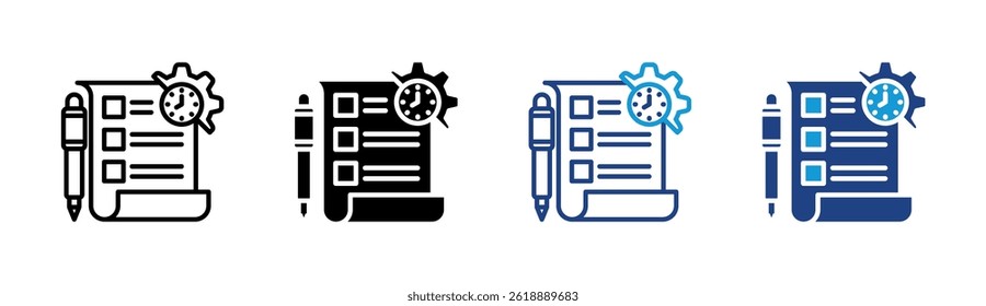 Exam Icon Element For Design
