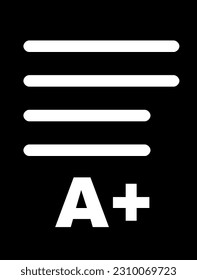 Exam Icon represent assessments and examinations, denoting evaluation, testing, and measuring knowledge and skills