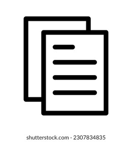 Ilustración de diseño del símbolo del vector del icono de examen