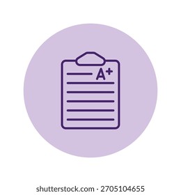 Exam Results pentaglow , vector, pixel perfect, illustrator file 