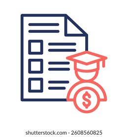 Examination Icon Element for Design