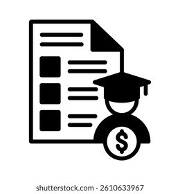 Examination Icon Element for Design