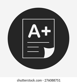 Examination paper icon