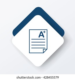 Examination paper icon