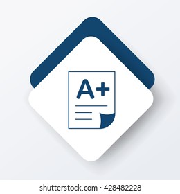Examination paper icon