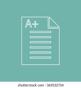 Examination rating icon