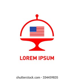 Example of American cuisine icon