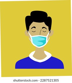 Beispiel für einen Appell zum Tragen einer Maske