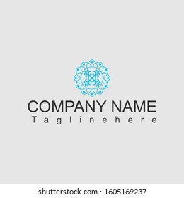 Example of calligraphy art, ornament logo illustration design is simple and elegant
