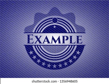 Example denim background