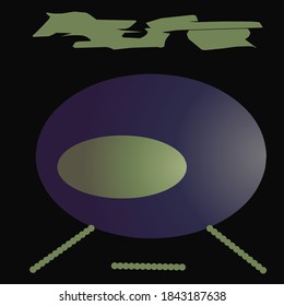 Example drawing vectors with invinite design