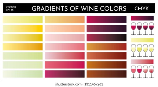 Rose Wine Colour Chart