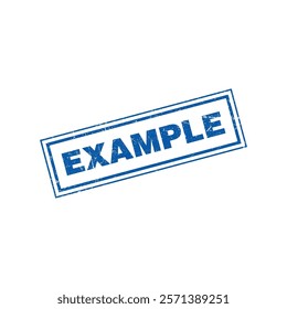 Example Grunge Stamp Sign Vector Template