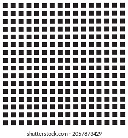 An example of the Hermann grid illusion. Dark blobs appear at the intersections,The Hermann grid illusion is an optical illusion reported by Ludimar Hermann in 1870 vector illustration eps10 DESIGNE