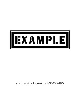 Example icon illustration vector design template