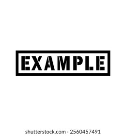 Example icon illustration vector design template