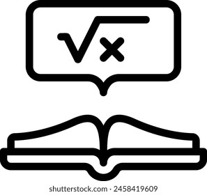 example line icon illustration vector