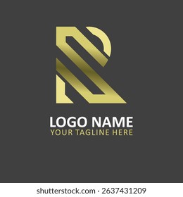 example logo for business, company logo. Brand identity