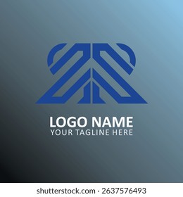 example logo for business, company logo. Brand identity