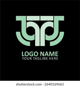 example logo for business, company logo. Brand identity