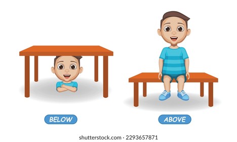 example of opposite adjectives word for kids
